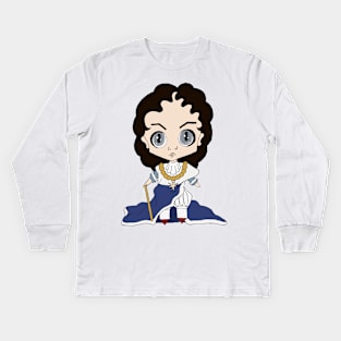 Louis XIV Kids Long Sleeve T-Shirt